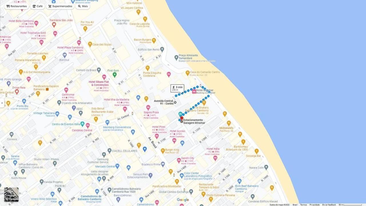 Clr81 - Calcadao, 1 Dorm Climatizado, Garagem Lägenhet Balneário Camboriú Exteriör bild